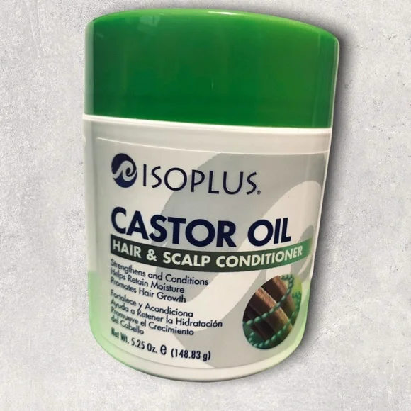 SOLD (3) isoplus Castor Oil Hair & Scalp Conditioner 5.25 oz - Picture 2 of 3
